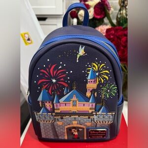 Disney Parks Loungefly Blue and Gold Plaque